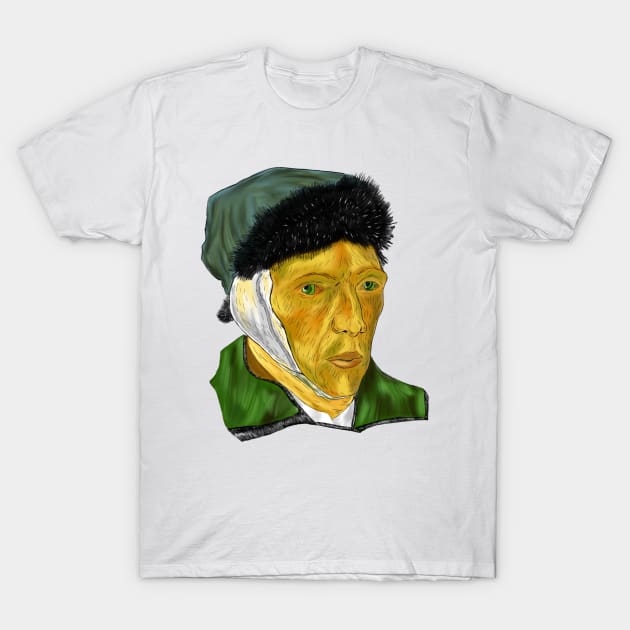 Vincent van Gogh T-Shirt by anghewolf